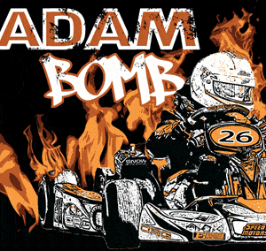 Graphic Design for Adam Bomb Racing