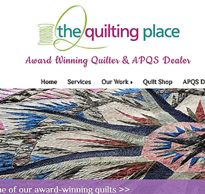 Web & Graphic Design for The Quilting Place